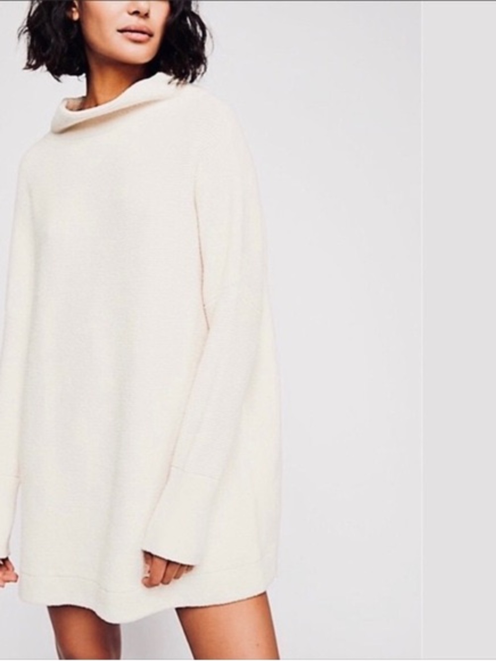 Free People Ottoman Slouchy Tunic - Cream
